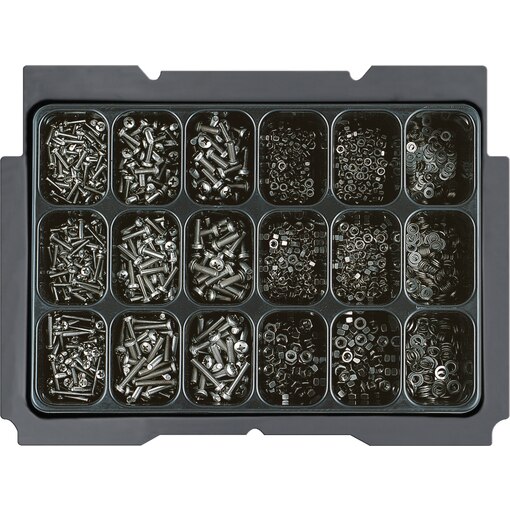 BTI Box 1 + DIN 7985/934/125 Stahl verzinkt, BTI Box DIN 7985/934/125 Stahl verzinkt, BTI Box 1 DIN 7985/934/125 Stahl verzinkt